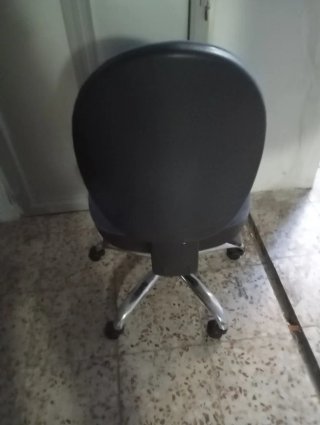 Silla de escritorio azul/gris