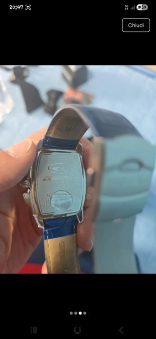 Orologio Chronotech Blu Full Set