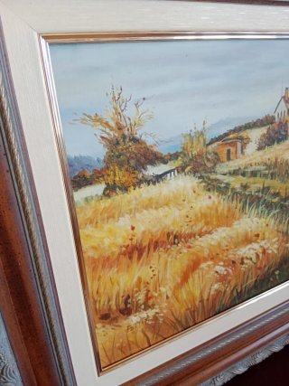 Cuadro Óleo Campos de Castilla 62x72