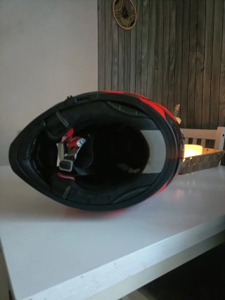 Casco Integral LS2 Negro/Rojo
