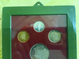 Colección monedas 1975 Caja Baleares Sa Nostra
