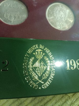 Colección monedas 1975 Caja Baleares Sa Nostra