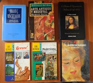 Lote 17 libros periodos Historia Arte