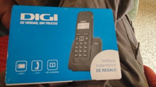 Teléfono fijo inalámbrico Digi