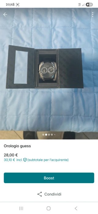 Orologio Guess nero