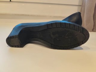 Zapatos de tacón negros