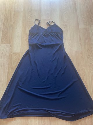 Vestido Inside azul marino talla L
