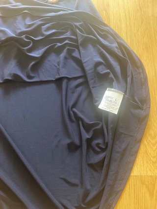 Vestido Inside azul marino talla L