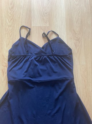 Vestido Inside azul marino talla L