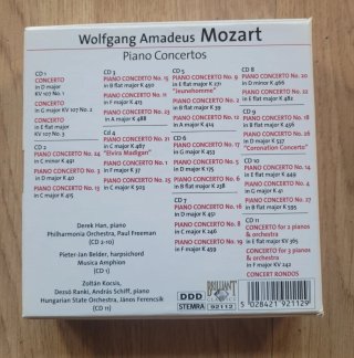 Mozart: Piano Concertos - Caja 11 CDs
