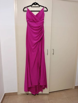 Vestido rosa elegante