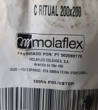 Colchón 2x2m, altura 40cm extragrande, comodissima