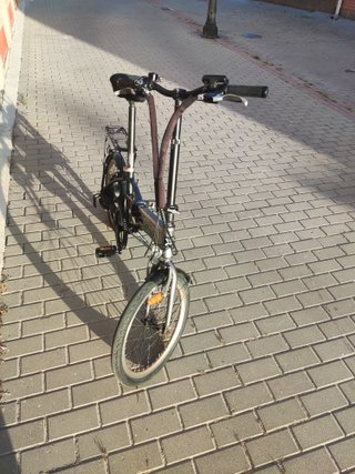 Bici eléctrica plegable Btwin (¡BATERÍA A ESTRENAR