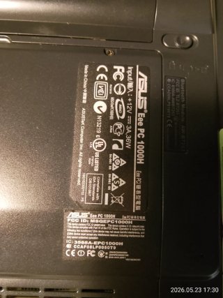 Netbook Asus E1000 WinXP