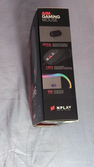 Ratón Gaming NPLAY AIM 6.0 USB