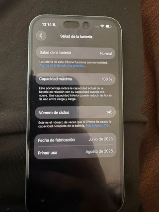 iPhone 16 256GB Verde azulado