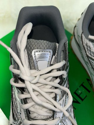 Sneakers Bottega Veneta Argento Taglia 39