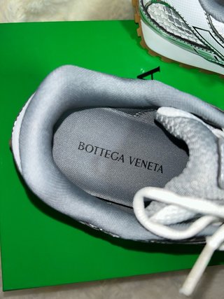 Sneakers Bottega Veneta Argento Taglia 39