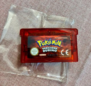 Pokemon Rubino Versione Gameboy Advance Originale