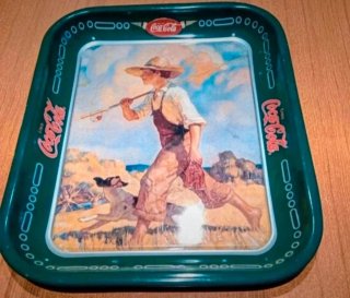 Vassoio Coca-Cola Metallo Anni '70