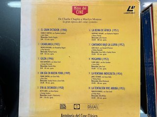 Colección 20 Laser Disc Mitos del Cine