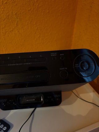 Altavoz Sony con Dock para iPod/iPhone