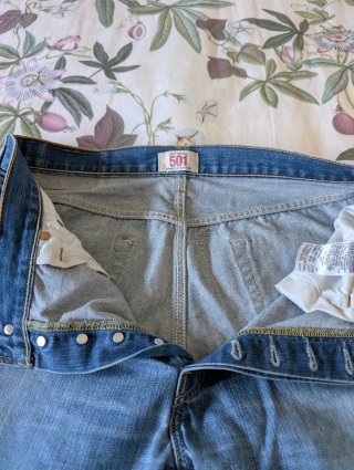 Vaqueros Levi's 501 Talla 33x32