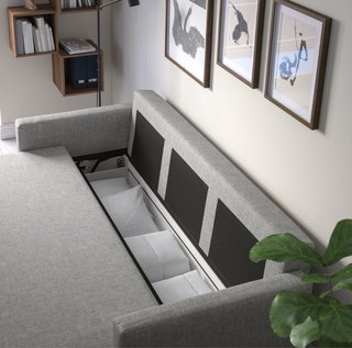 Sofá Cama 3 Plazas IKEA FRIHETEN Gris