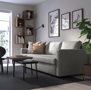 Sofá Cama 3 Plazas IKEA FRIHETEN Gris