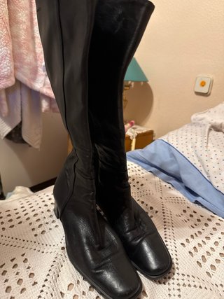 Botas de piel Wonder talla 40