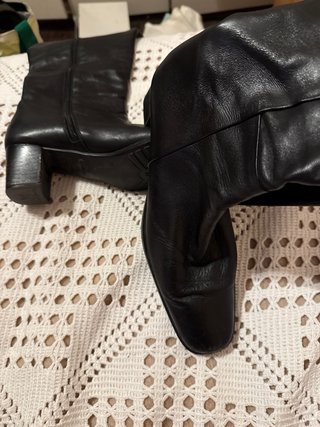Botas de piel Wonder talla 40