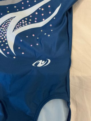 Traje Gimnasia Brillante Talla 12-13