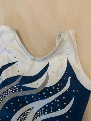 Traje Gimnasia Brillante Talla 12-13
