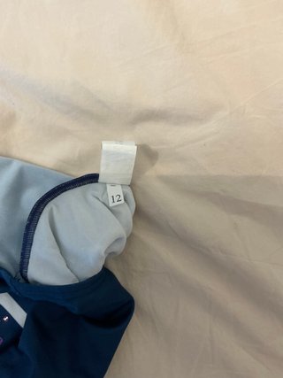 Traje Gimnasia Brillante Talla 12-13