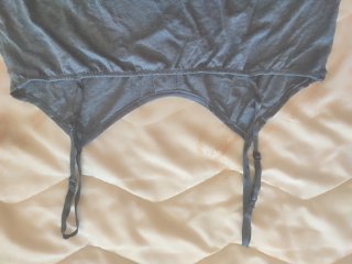 Top Intimissimi lino seta blu