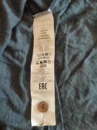 Top Intimissimi lino seta blu
