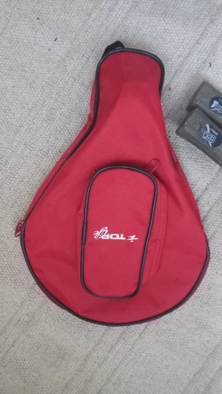 Raquetas de tenis de mesa con funda