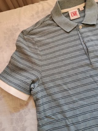 Polo Lacoste Live Rayas Talla S