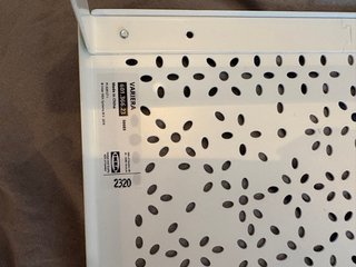 Estante Organizador IKEA VARIERA Blanco