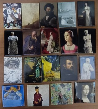 Imanes de Obras de Arte Famosas