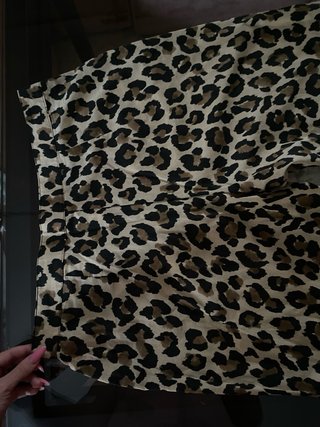 Pantalones Zara Estampado Animal