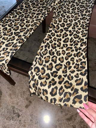 Pantalones Zara Estampado Animal