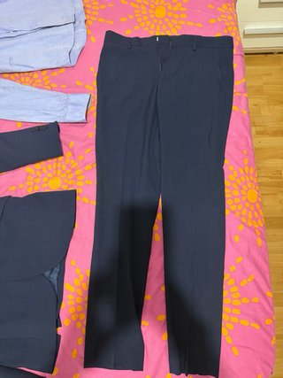 Traje azul completo