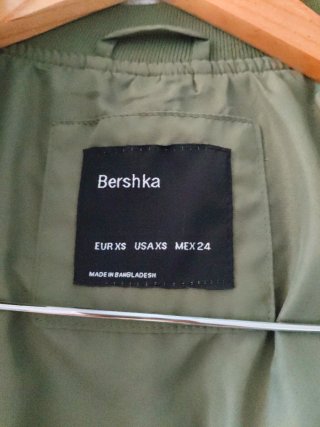 Cazadora bomber verde