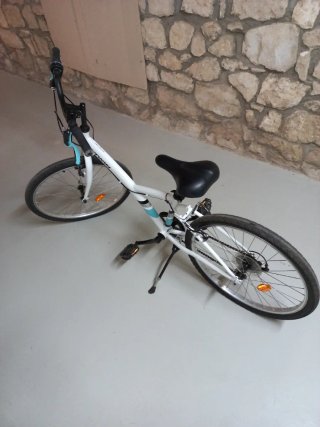 Bicicleta Btwin Blanca