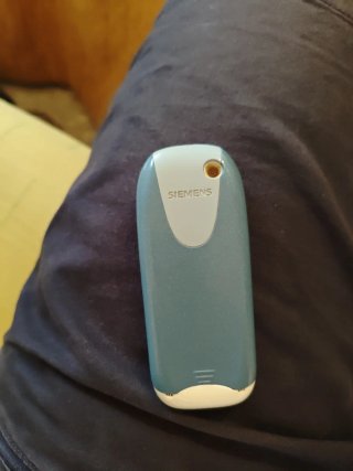 Teléfono Móvil Siemens C55 Azul/Gris