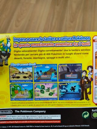 Aprende con Pokémon DS - Teclado Educativo