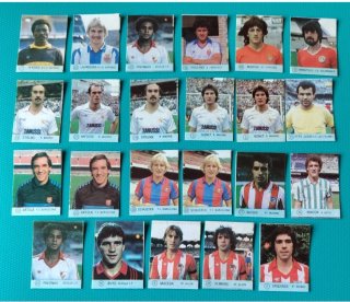 Cromos Liga Española 80s