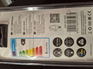 Lampadina LED FourFace 5W E27 2700K