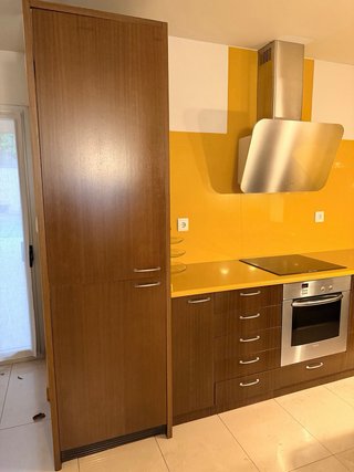 Cocina Completa Madera y Metal